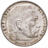 купить Германия (Третий Рейх) 2 рейхсмарки (reichsmark) 1939