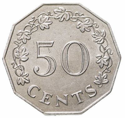 купить Мальта 50 центов (cents) 1972