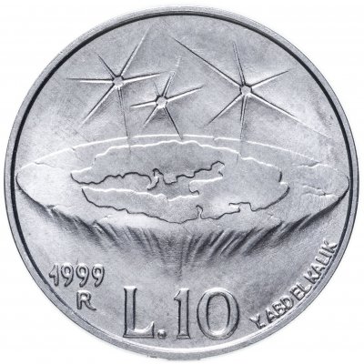 купить Сан-Марино 10 лир (lire) 1999