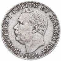 купить Индия (Португальская) 1 рупия (rupee) 1881