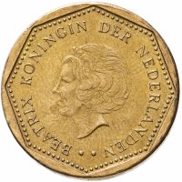 Купить Нидерландские Антильские острова 5 гульденов (gulden) 1998-2013, случайная дата