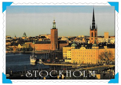 купить Открытка (открытое письмо) Стокгольм - STOCKHOLM