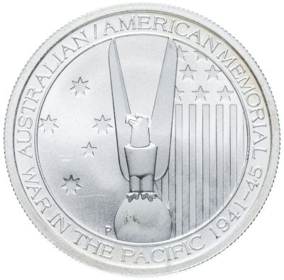 купить Австралия 50 центов 2013 Австралийско-американский мемориал Второй мировой войны