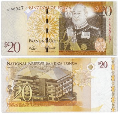 купить Тонга 20 паанга 2009 (Pick 41(1)