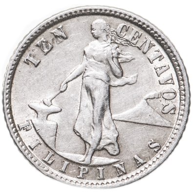купить Филиппины 10 сентаво (centavos) 1945