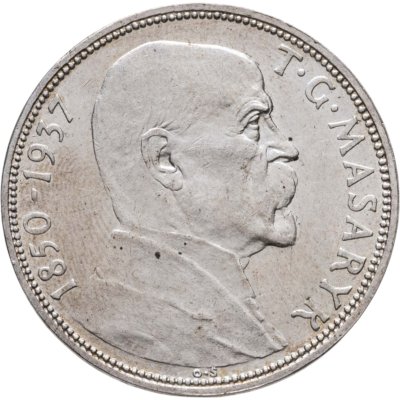 купить Чехословакия 20 крон (korun) 1937 Смерть президента Масарика