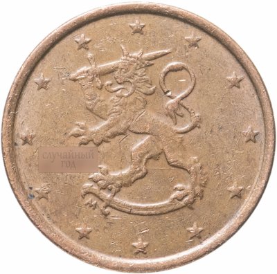 купить Финляндия 5 евро центов (euro cent) 1999-2006, случайная дата