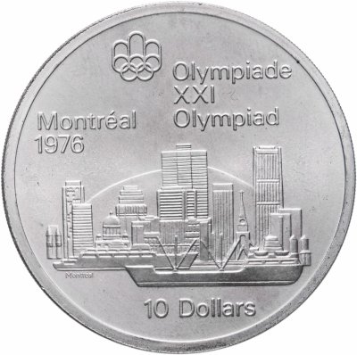 купить Канада 10 долларов (dollars) 1973 XXI летние Олимпийские Игры, Монреаль 1976 - Монреаль Канада