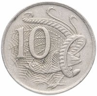Купить Австралия 10 центов 1966-1984