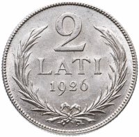 Купить Латвия 2 лата (lati) 1926