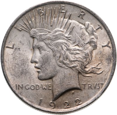 купить США 1 доллар (dollar) 1922 Peace Dollar (Мирный доллар)