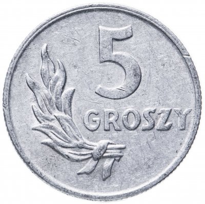 купить Польша 5 грошей (groszy) 1949