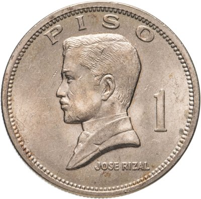 купить Филиппины 1 песо (piso) 1972 "Хосе Рисаль"