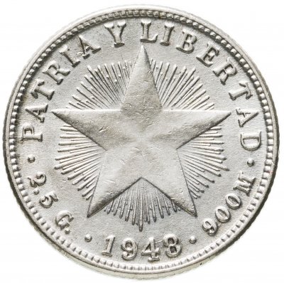 купить Куба 10 сентаво (centavos) 1948