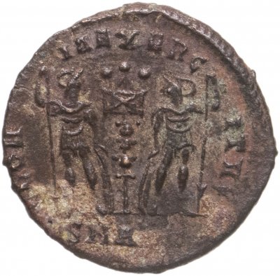 купить Римская империя, Констанций II, 337-361 годы, нуммий.