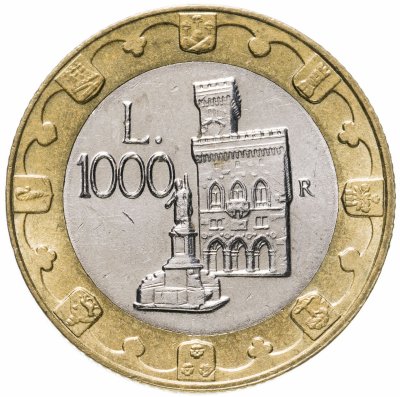купить Сан-Марино 1000 лир (lire) 1997