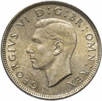 Купить Великобритания 2 шиллинга (shillings) 1946