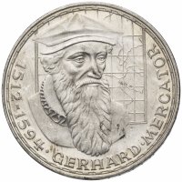 купить Германия 5 марок 1969 "375 лет со дня смерти Герхарда Меркатора"