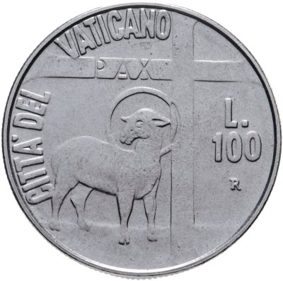 купить Ватикан 100 лир 1984
