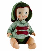 Купить Игрушка "Буденовец", пластмасса, СССР, 1965 - 1975 гг