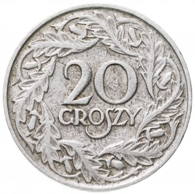 купить Польша 20 грошей (groszy) 1923