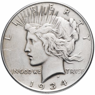 купить США 1 dollar (доллар) 1934 "Peace Dollar (мирный доллар)"