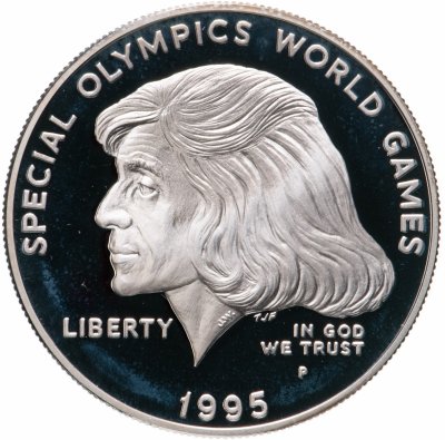 купить США 1 доллар (dollar) 1995 Специальные Олимпийские игры (Special Olympics)