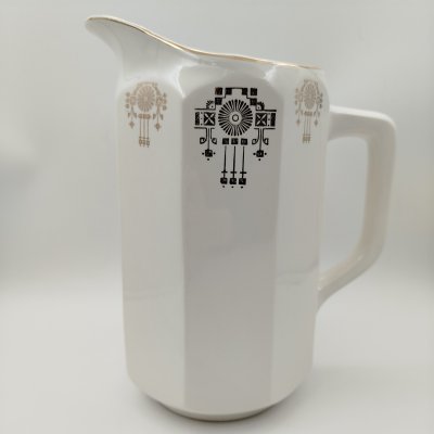 купить Кувшин для прохладительных напитков, выполненный стиле модерн, Manufacture Imperial Royale, фаянс, золочение, Бельгия, 1900-1930 гг.