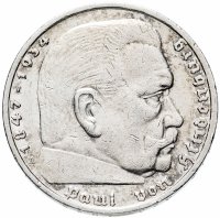 купить Германия (Третий рейх) 5 рейхсмарок (reichsmark) 1936 A орёл со свастикой