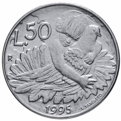 купить Сан-Марино 50 лир (lire) 1995
