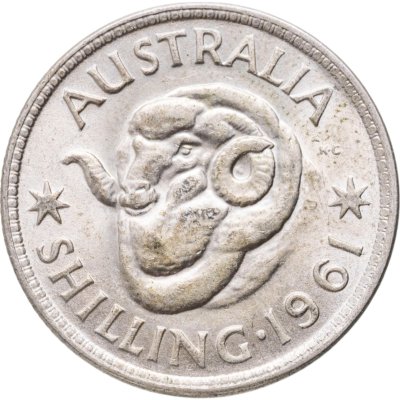 купить Австралия 1 шиллинг (shilling) 1961