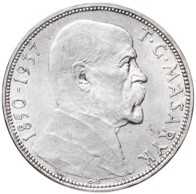 купить Чехословакия 20 крон (korun) 1937 Смерть президента Масарика
