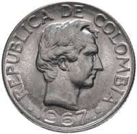 купить Колумбия 10 сентаво (centavos) 1967-1969