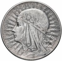 купить Польша 5 злотых (zlotych) 1933 "Королева Ядвига"