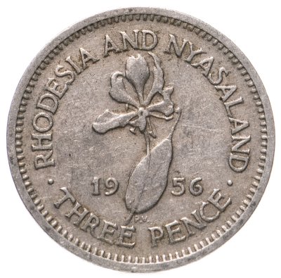 купить Родезия и Ньясаленд 3 пенса (pence) 1956