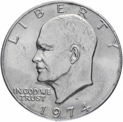 купить США 1 доллар 1974 D "Эйзенхауэр"