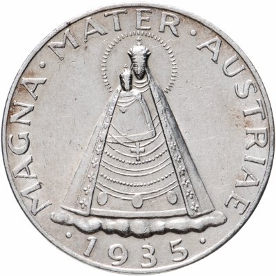 купить Австрия 5 шиллингов (shilling) 1935
