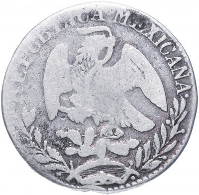 купить Мексика 2 реала 1832 Ca MR