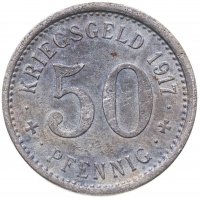 купить Германия (Ахлен, Рейнская провинция) 50 пфеннигов 1917 нотгельд