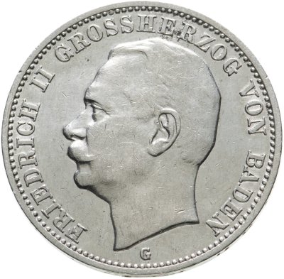 купить Германская Империя, Баден 3 марки 1912