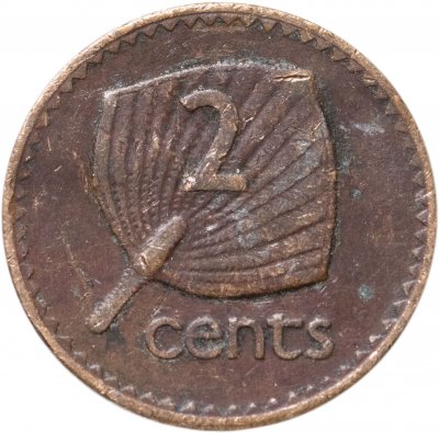 купить Фиджи 2 цента (cents) 1969-1985, случайная дата