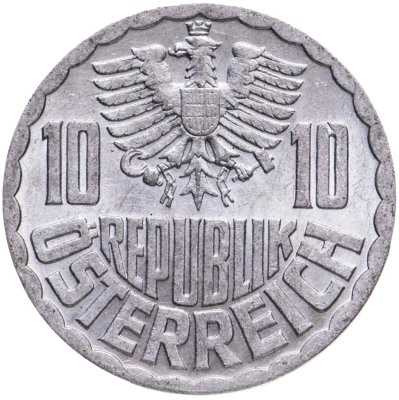 купить Австрия 10 грошей (groschen) 1952