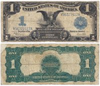 Купить США 1 доллар 1899 series 1899 (Pick 338) Silver Certificate, Speelman-White