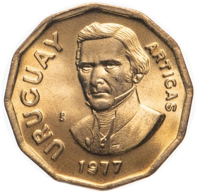 купить Уругвай 1 новый песо (nuevo peso) 1977