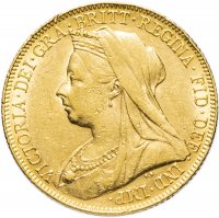 Купить Великобритания 1 фунт стерлингов (соверен, sovereign) 1899