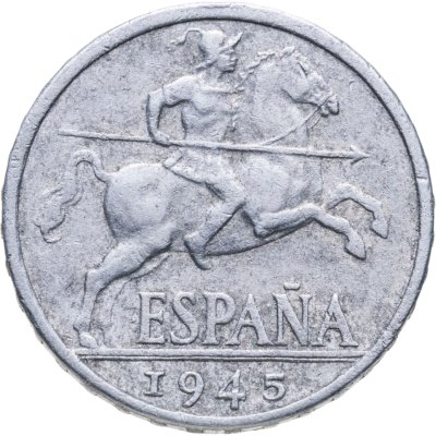купить Испания 10 сентимо (centimos) 1945