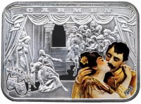 Купить Острова Кука 5 долларов 2011 "Опера Кармен", в футляре с сертификатом