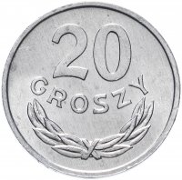 Купить Польша 20 грошей (groszy) 1985