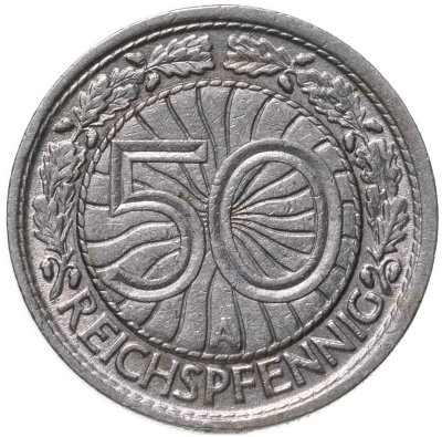 купить Германия 50 рейхспфеннигов (reichspfennig) 1931