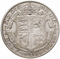 купить Великобритания 1/2 кроны (crown) 1926